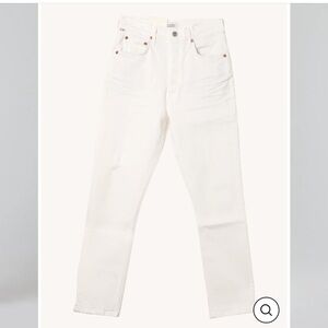 Citizens of humanity premium vintage white Jolene jeans